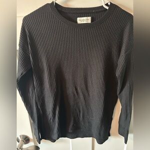 Abercrombie and Fitch soft and cozy waffle shirt - XS